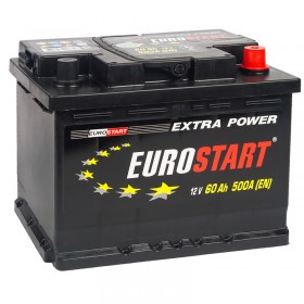 Аккумулятор EUROSTART 60 А/ч