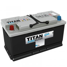 Аккумулятор TITAN EuroSilver 110 А/ч