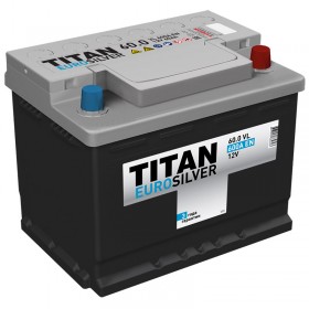 Аккумулятор TITAN EuroSilver 60 А/ч