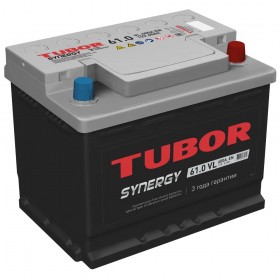 Аккумулятор TUBOR SYNERGY 6СТ-61.0 VL