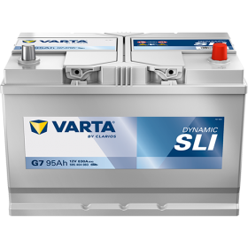 Аккумулятор VARTA 95 А/ч DYNAMIC SLI 595404083 G7 Asia (о.п)