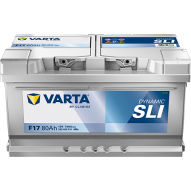 VARTA 80 А/ч DYNAMIC SLI 580406074 F17 (о.п)