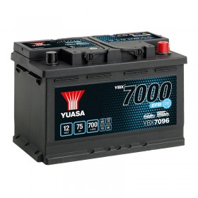 Аккумулятор YUASA YBX7096 EFB Start Stop Plus Batteries 75 А/ч 700А