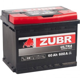 Аккумулятор ZUBR 60 А/ч Ultra