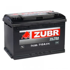 Аккумулятор ZUBR 74 А/ч Ultra
