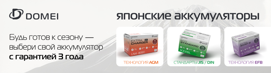 Аккумуляторы DOMEI