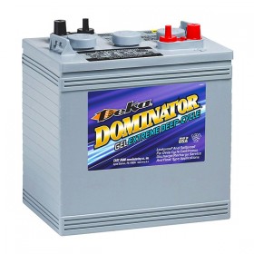 Гелевый тяговый аккумулятор Deka 8GGC2 Dominator Gel