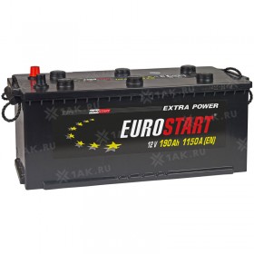 Аккумулятор EUROSTART Extra Power 190 Ач L+ EUT1903F