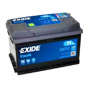 Аккумулятор EXIDE 71 А/ч EB712