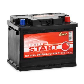 Аккумулятор EXTRA START 6СТ-62N R+ (L2)