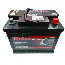 Аккумулятор MOLL Start-Stop AGM 60 А/ч