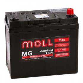 Аккумулятор MOLL Asia 65B24 L 55 А/ч
