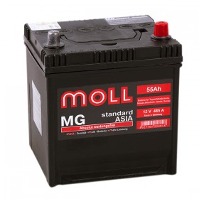 Аккумулятор MOLL Asia 70D20 L 55 А/ч