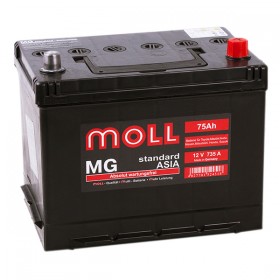 Аккумулятор MOLL Asia 90D26 L 75 А/ч