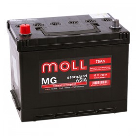Аккумулятор MOLL Asia 90D26 R 75 А/ч