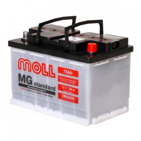Аккумулятор MOLL Standard MG 75 А/ч