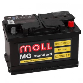 Аккумулятор MOLL Standard MG 75 А/ч