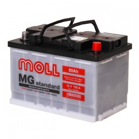 Аккумулятор MOLL Standard MG 80 А/ч