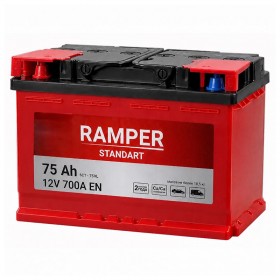 Аккумулятор Ramper Standart 75 прям пол в Спб