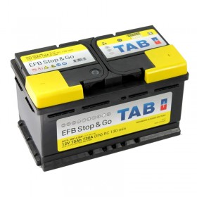 Аккумулятор TAB EFB Stop & Go 75 Ач