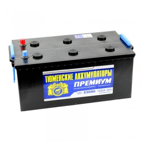 Автомобильный аккумулятор Tyumen Premium 230 А/ч о.п. (Тюмень Премиум 230)