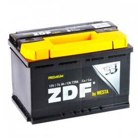 Аккумулятор ZDF Premium 74 А/ч